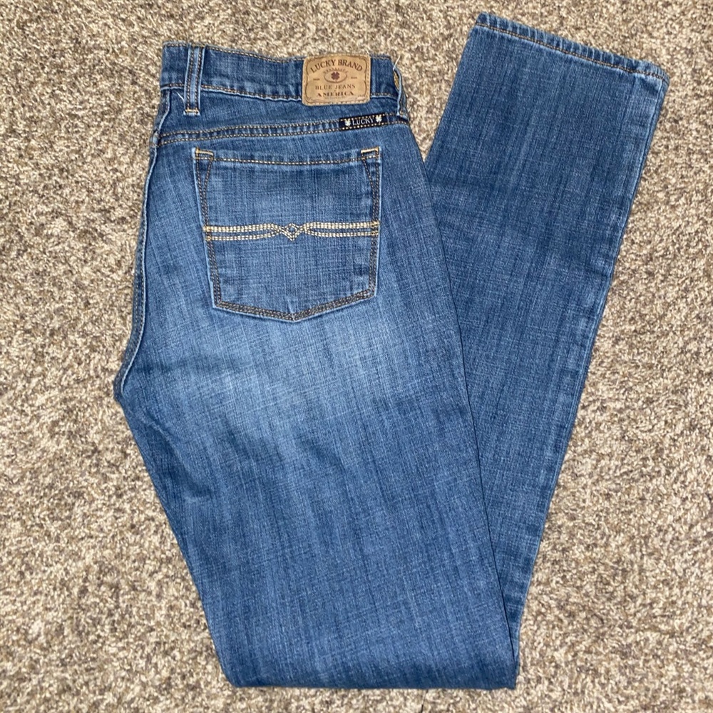 Lucky Brand Charlie Straight Jeans